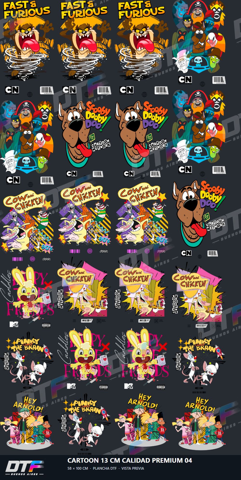 Cartoon Calidad Premium 007