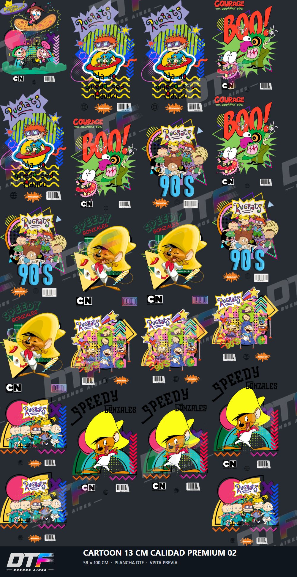 Cartoon Calidad Premium 005